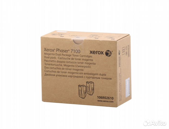 Xerox 106R02610 картридж пурпурный (2*9000 стр.)
