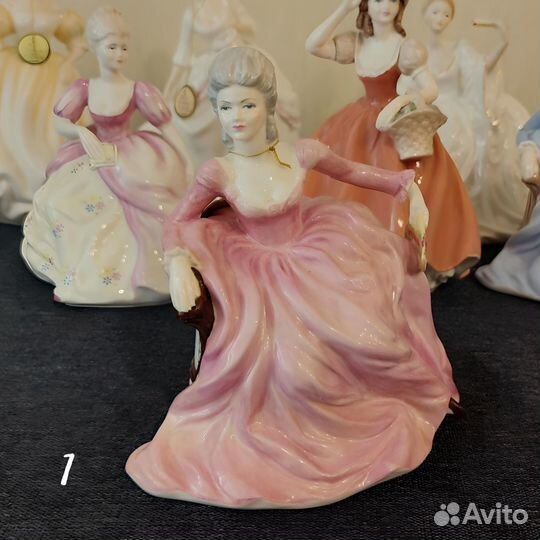 Английские статуэтки. Royal Doulton и Coalport