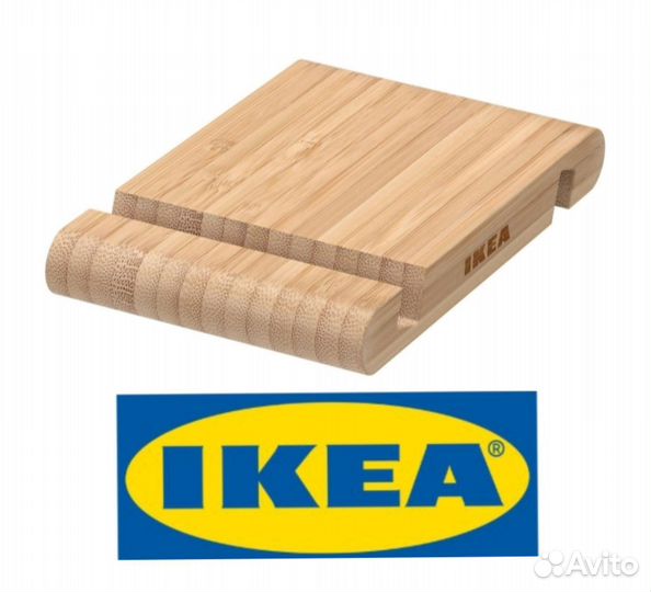 Икеа подставка для телефона/планшета Бамбук Оригин