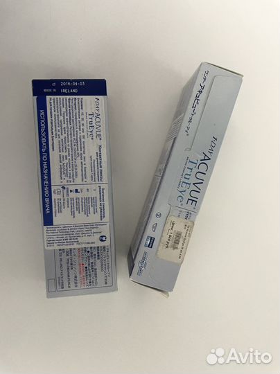 Линзы контактные acuvue TruEye 1 day