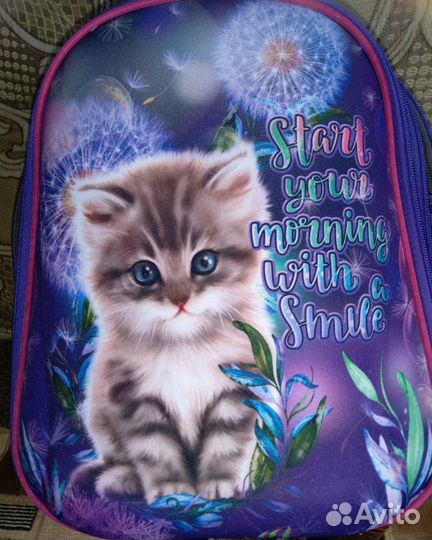 Портфель школьный, ранец, рюкзак для девочки