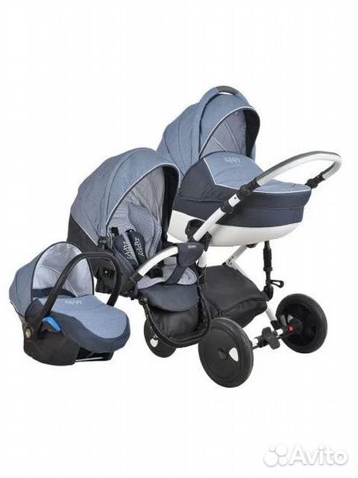 Коляска 3в1 Tutis viva / как новая