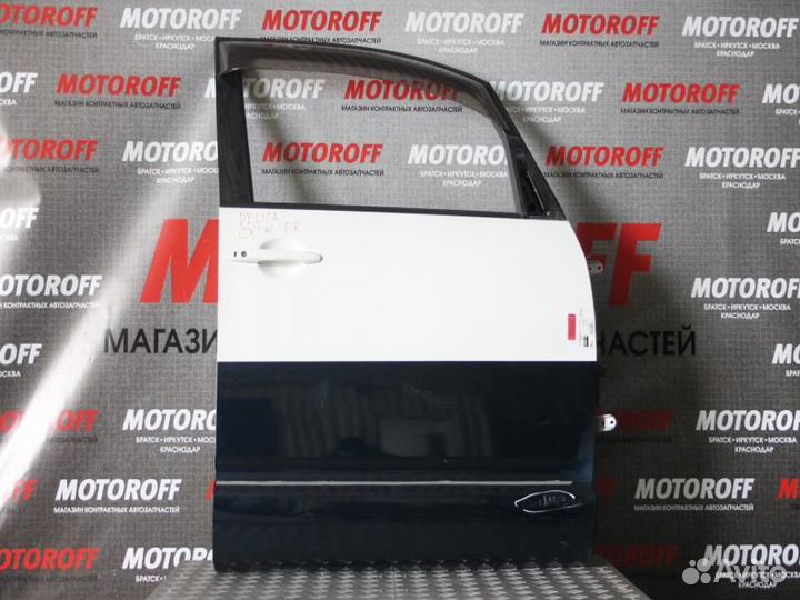 Дверь передняя правая Делика D5 CV5W светлая А816