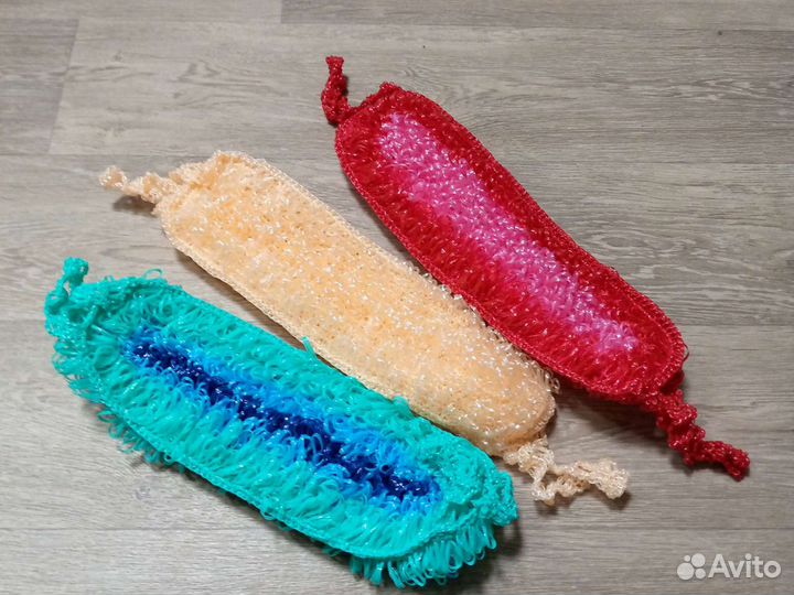 Мочалка ручной работы