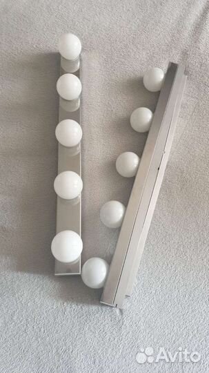 IKEA ledsjö Бра светодиодный,нерж.сталь (к-т 2шт)