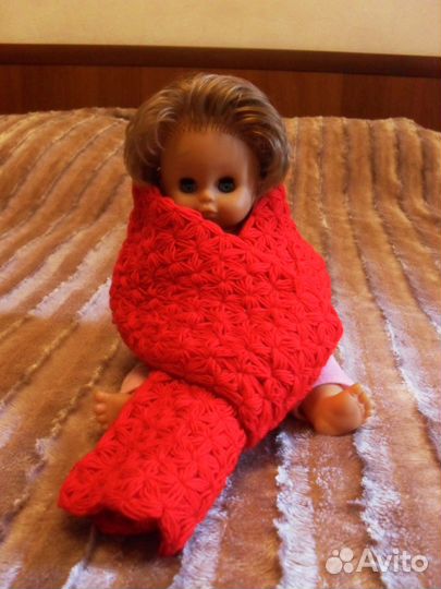 Шарф двусторонний ручной работы