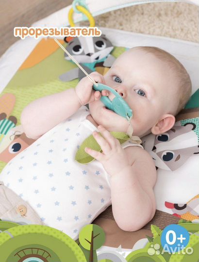 Развивающий коврик tiny love полный комплект