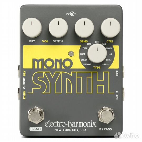 Electro-Harmonix (EHX) Mono Synth Guita. (Новый)