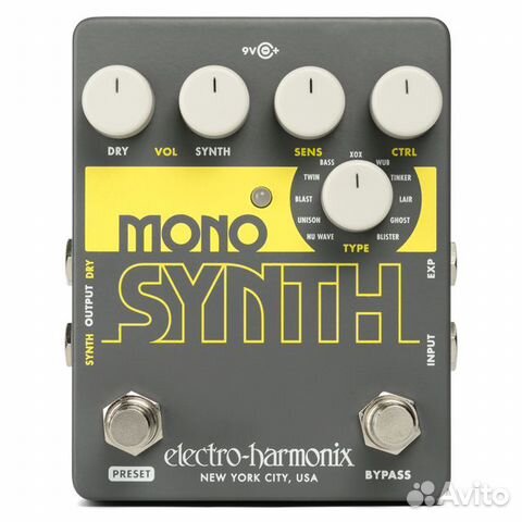 Electro-Harmonix (EHX) Mono Synth Guita. (Новый)