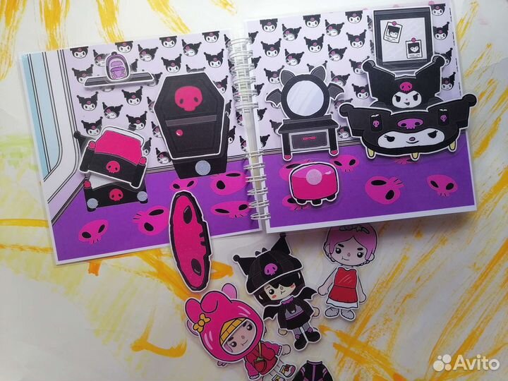 Тока Бока альбом на липучках, Мелоди и Куроми