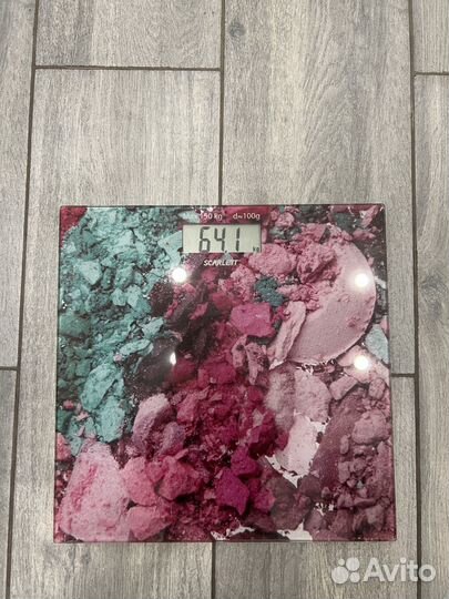 Весы напольные электронные до 150кг Scarlett