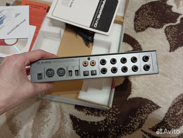 Внешняя звуковая карта m audio