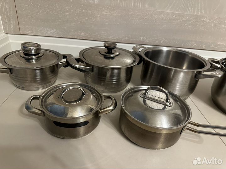 Кастрюли из нержавейки