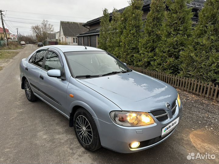 Nissan Almera 1.5 МТ, 2004, 199 000 км