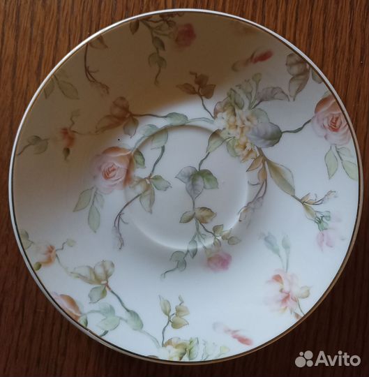 Чайная пара, фарфор (чашка, блюдце) elan gallery