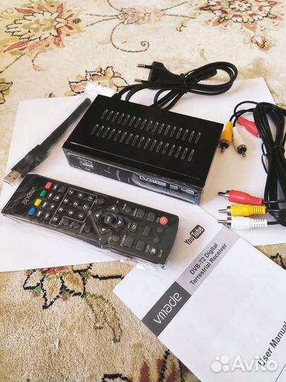 WiFi цифровая TV приставка DVB T2+C