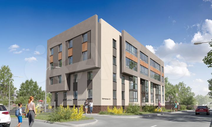 3-к. квартира, 46,9 м², 2/4 эт.