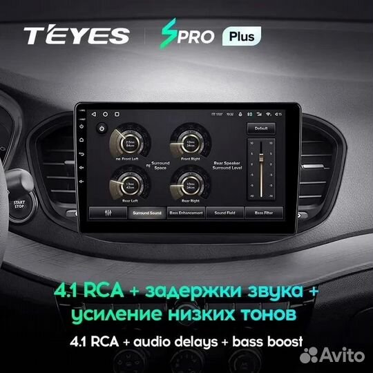 Магнитола LADA Vesta NG 2023 Teyes Spro Plus 4/32