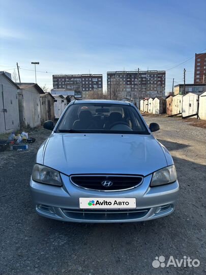 Hyundai Accent 1.5 AT, 2008, 154 114 км