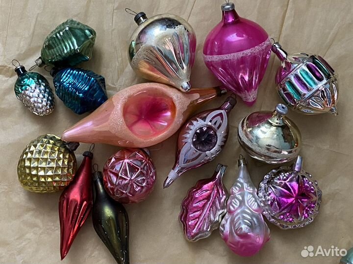 Ёлочные игрушки СССР