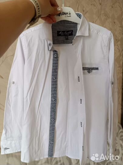 Рубашка школьная