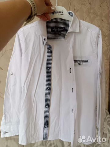 Рубашка школьная