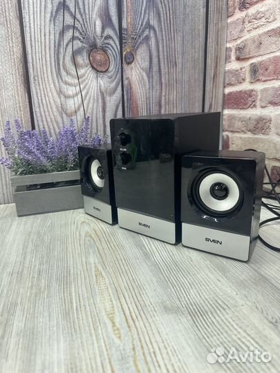 Колонки для компьютера sven MS-90 2.1 10Вт