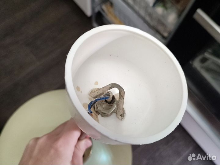 Люстра советская СССР стеклянная