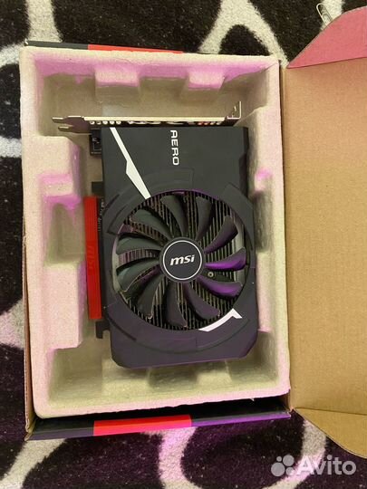 Видеокарта msi rx 560