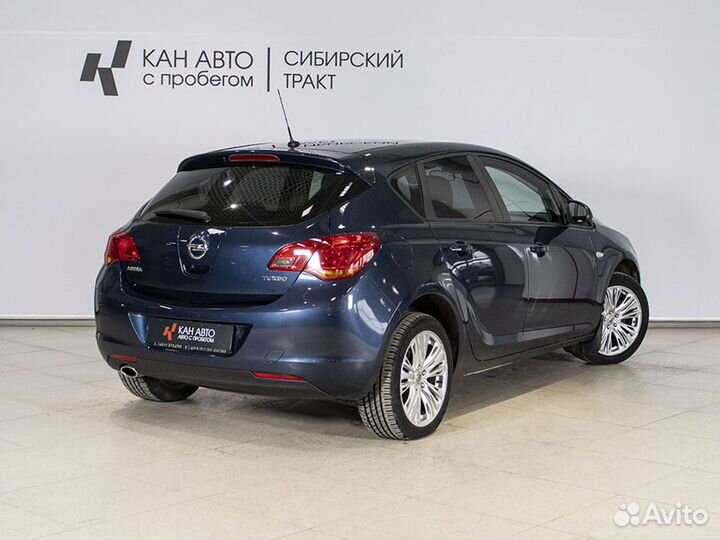 Opel Astra 1.4 МТ, 2011, 194 700 км