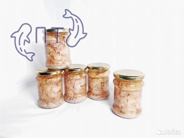 Печень трески натуральная кусочками