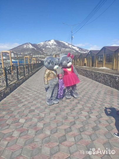 Аниматор мишка