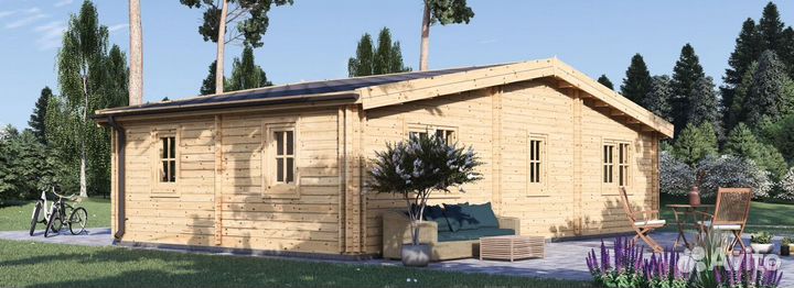 Дом из бруса филипп 44 10,5x6