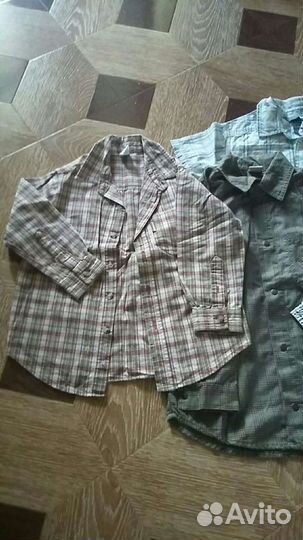 Пакет Рубашек для мальчика на 3-4 года