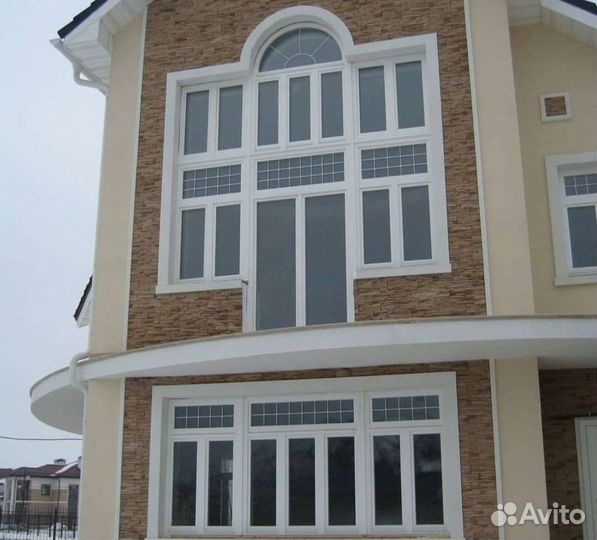 Пластиковые окна. остекление домов