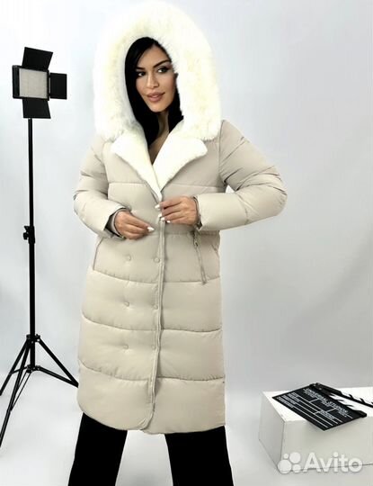 Пуховик женский 46