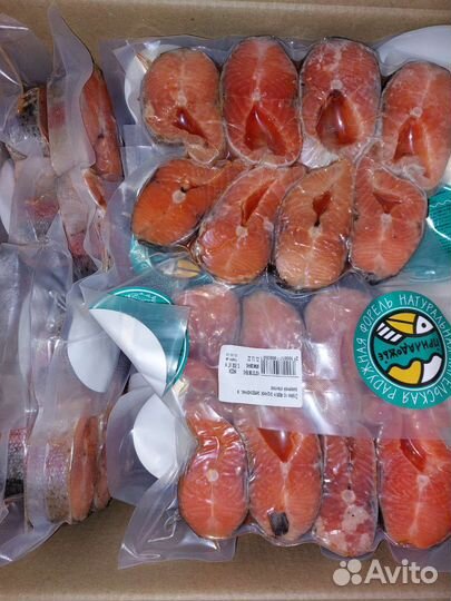 Стейки форели (Карелия)