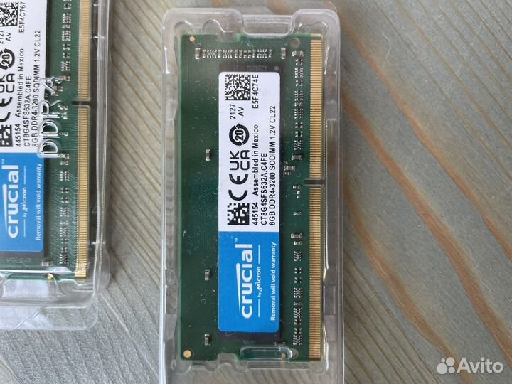 Оперативная память для ноутбука ddr4 16gb