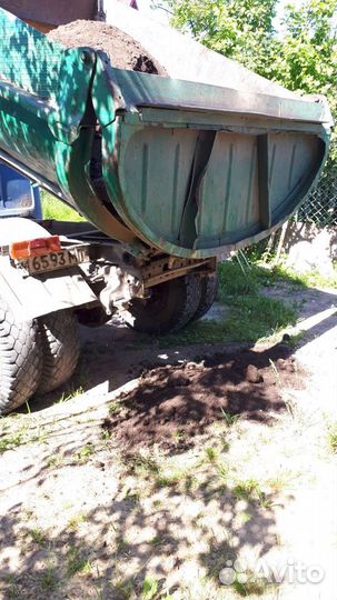 Грунт для садовых растений, навоз, песок, почва