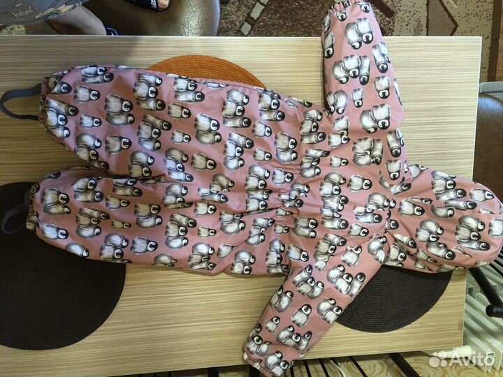 Зимний комбинезон для девочки 86