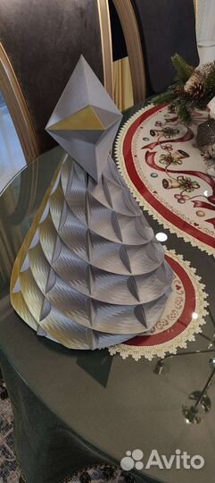 Новогодняя ёлка ручной работы 3д печать подарок