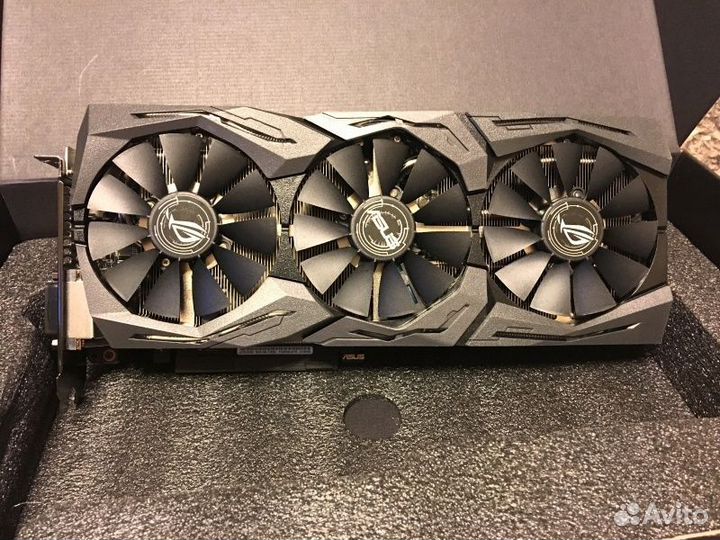 Видеокарта Asus rog strix gtx1070 o8g