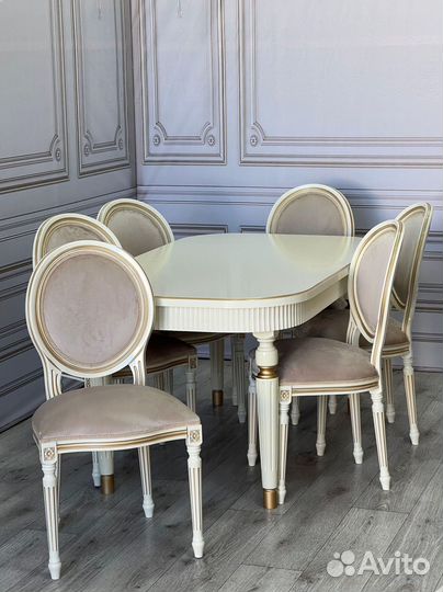 Стол со стульями \оплата при получении