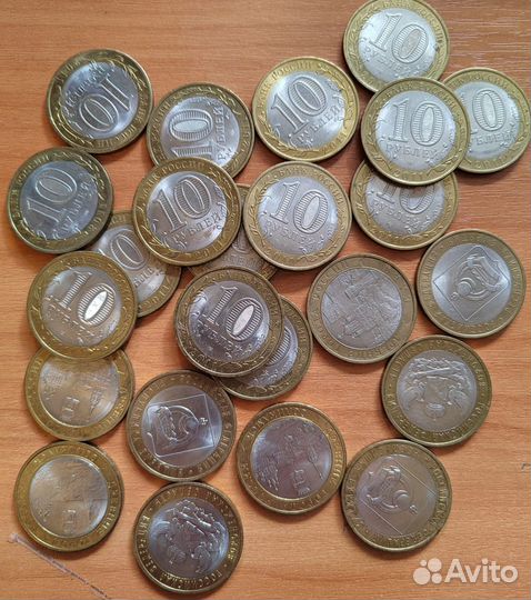 Монеты РФ биметалл