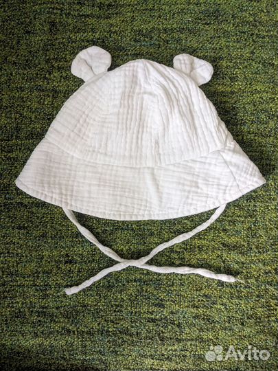 Панама из муслина для младенцев
