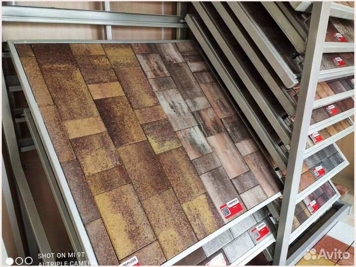 Тротуарная плитка с гарантией 10 лет от 120 м2