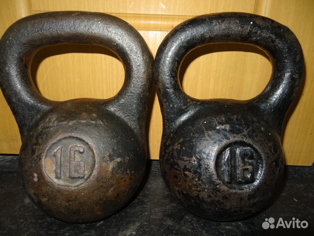 Гантели,гири16кг есть Авито Доставка