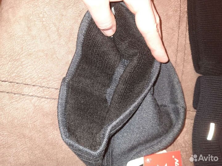 Вязаная шапка мужская