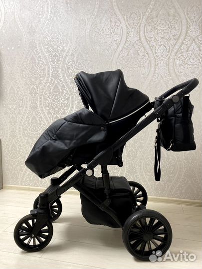 Коляска Delorean Smart 3 в 1 Black