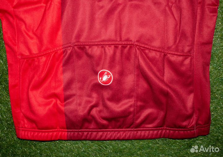 Castelli L джерси утепленное велосипедное новое